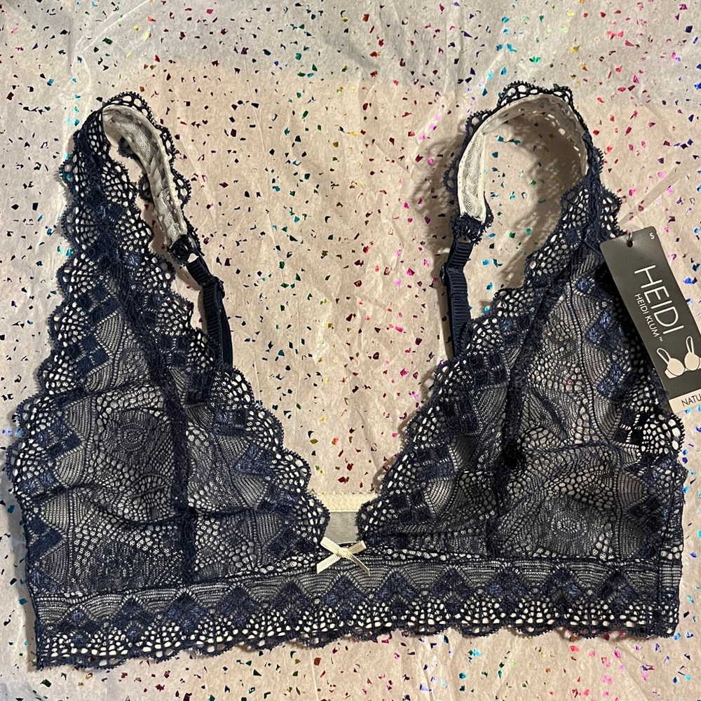 Heidi Klum Intimates Midnight Lace Bralette